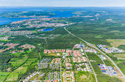 drnarbilder, drnarfoto, flygbild, flygbilder, flygfoto, flygfoton, Jmtland, Lillsjn, Odensala, sommar, stder, Torvalla, stersund