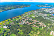 drnarbilder, drnarfoto, flygbild, flygbilder, flygfoto, flygfoton, Jmtland, Odensala, sommar, stder, Torvalla, stersund
