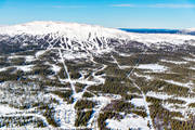 anlggningar, drnarbilder, drnarfoto, flygbild, flygbilder, flygfoto, flygfoton, Jmtland, landskap, nedfarter, skidanlggning, skidbackar, skidort, Trillevallen, vinter