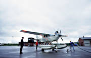 amfibier, Cessna, flyg, flygflt, Hemavan, kommunikationer, luftfart, sjflyg, sjflygplan, turbin