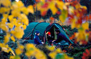 camping, far och barn, fjällvandring, friluftsliv, höst, höstfärger, sommar, tält, tältning, uteliv, äventyr