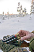 allmnjakt, bock, brutet, hagelbock, hagelvapen, haglepatroner, jakt, ladda, patroner, sn, vapen, vinter, vinterjakt