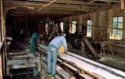 arbete, gammal, gammalt, skog, skogsbruk, sg, sgverk, timmer, vattendriven, vattenkraft, Vlbacken