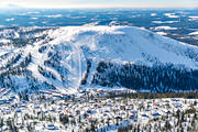 anlggningar, drnarbilder, drnarfoto, flygbild, flygbilder, flygfoto, flygfoton, Hovde, Hrjedalen, skidanlggning, skidbackar, skidort, Vemdalsskalet, vinter