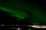 Brunflo, himlafenomen, himmel, Jmtland, natt, natur, norrsken, polarnatt, polarsken, vinter
