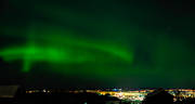 Brunflo, himlafenomen, himmel, Jmtland, natt, natur, norrsken, polarnatt, polarsken, vinter