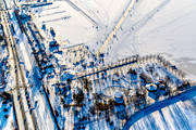 Badhusparken, drnarbilder, drnarfoto, flygbild, flygbilder, flygfoto, flygfoton, hamnen, Jmtland, medvinden, skridskobana, stder, vinter, vinterstaden, stersund
