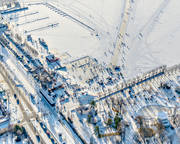 Badhusparken, drnarbilder, drnarfoto, flygbild, flygbilder, flygfoto, flygfoton, hamnen, Jmtland, medvinden, skridskobana, stder, vinter, vinterstaden, stersund