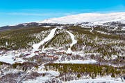 anlggningar, drnarbilder, drnarfoto, flygbild, flygbilder, flygfoto, flygfoton, Jmtland, nedfarter, ottfjllet, pister, skidanlggning, skidbackar, skidort, vinter, Vldalen