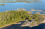 drnarbilder, drnarfoto, flygbild, flygbilder, flygfoto, flygfoton, landskap, sommar, stugor, Vsterbotten