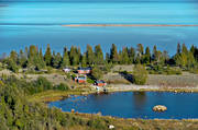 drnarbilder, drnarfoto, flygbild, flygbilder, flygfoto, flygfoton, landskap, sommar, stugor, Vsterbotten