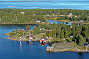 drnarbilder, drnarfoto, flygbild, flygbilder, flygfoto, flygfoton, landskap, sommar, stugor, Vsterbotten