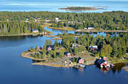 drnarbilder, drnarfoto, flygbild, flygbilder, flygfoto, flygfoton, sommar, stugor, Vsterbotten