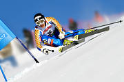 alpina vm, bana, fart, fort, niklas rainer, skidtvling, skidkare, skidkning, snabbt, sport, strtlopp, tvling, utfrskning, vinter, re