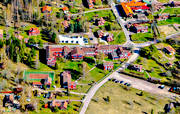 Dalarna, drnarbilder, drnarfoto, flygbild, flygbilder, flygfoto, flygfoton, gstgiveri, hotell, samhllen, Tllberg, vr, kerblads