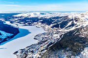 drnarbilder, drnarfoto, flygbild, flygbilder, flygfoto, flygfoton, Jmtland, landskap, nedfarter, skidbackar, vinter, redalen, reskutan