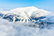 dimma, drnarbilder, drnarfoto, flygbild, flygbilder, flygfoto, flygfoton, Jmtland, landskap, moln, nedfarter, samhllen, skidbackar, vinter, re, reskutan
