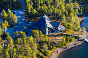 anlggningar, drnarbilder, drnarfoto, fjllby, flygbild, flygbilder, flygfoto, flygfoton, huvudbyggnad, hst, landskap, lappland, stugby, rrenjarka