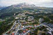anl�ggningar, flygbilder, flygfoton, J�mtland, landskap, samh�llen, sommar, �re, �reskutan